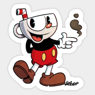 Cupmouse Sticker